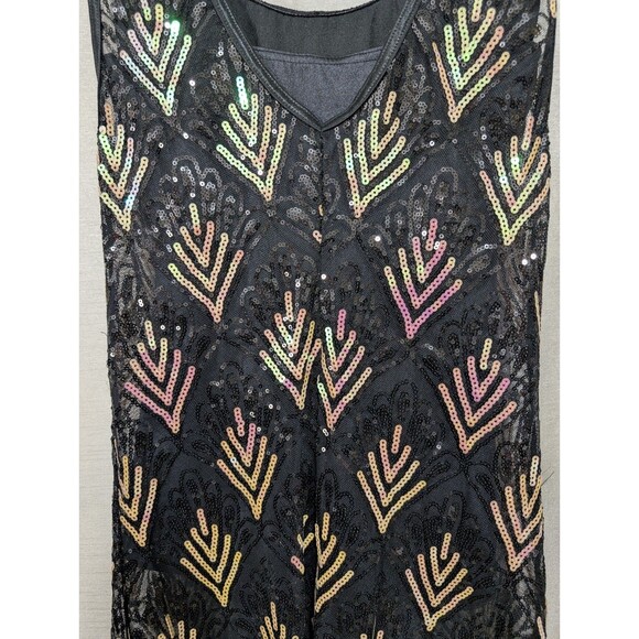 Weissman Dance Costume Adult SMALL New Year's Eve Dress w/ Sequin Clutch Purse - Picture 13 of 16